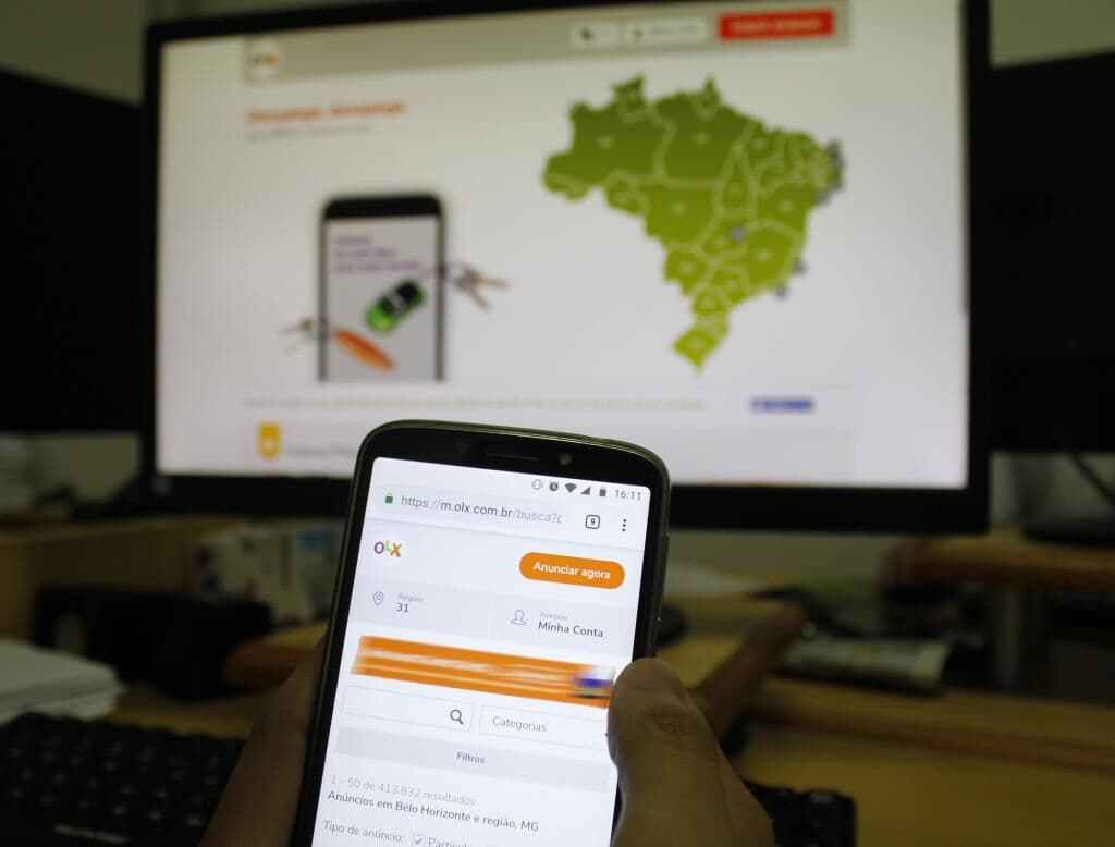 Assaltantes de bancos estariam aplicando golpes na venda de carros pelo site OLX, revela delegado