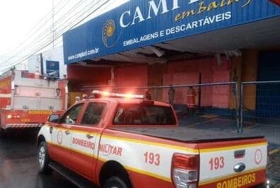 Loja de materias descartáveis volta a pegar fogo em João Pessoa