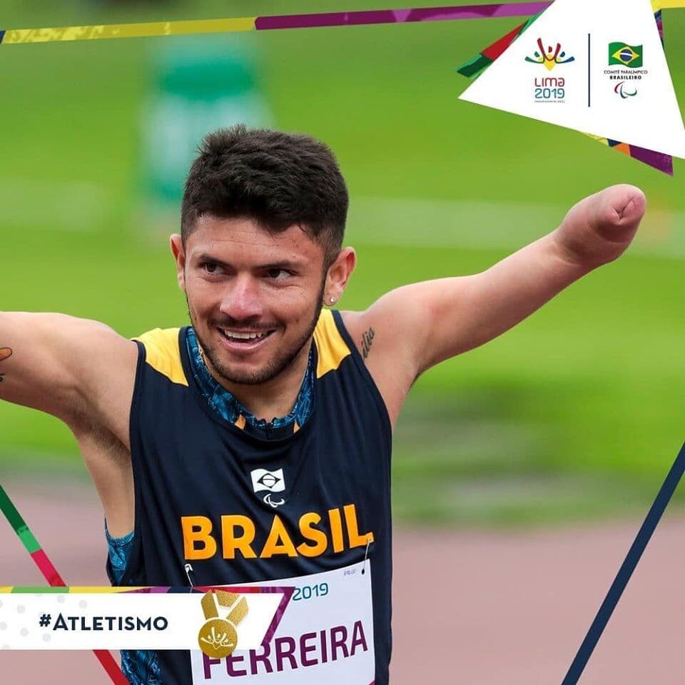 Paraibano Petrúcio Ferreira conquista ouro inédito para o Brasil no Parapan-Americanos