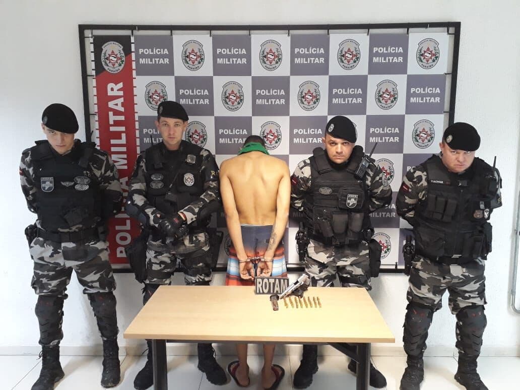 Homem é preso com pistola e 40 munições intactas em João Pessoa