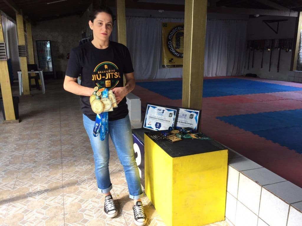 Paraibana bicampeã brasileira de jiu-jitsu tem medalhas furtadas em João Pessoa