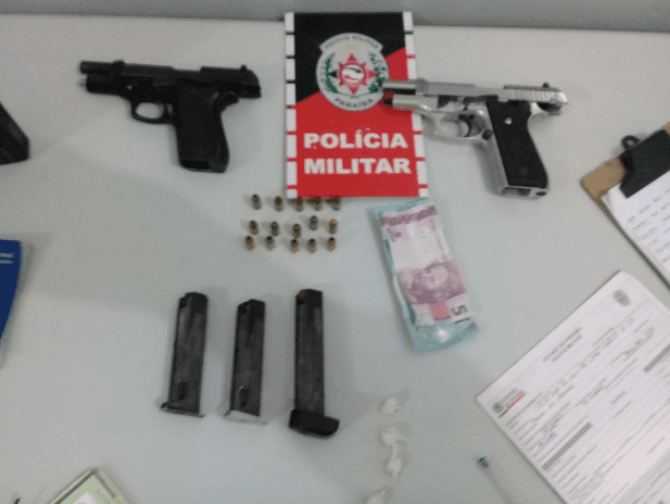 Casal é preso suspeito de tráfico de drogas em Santa Rita