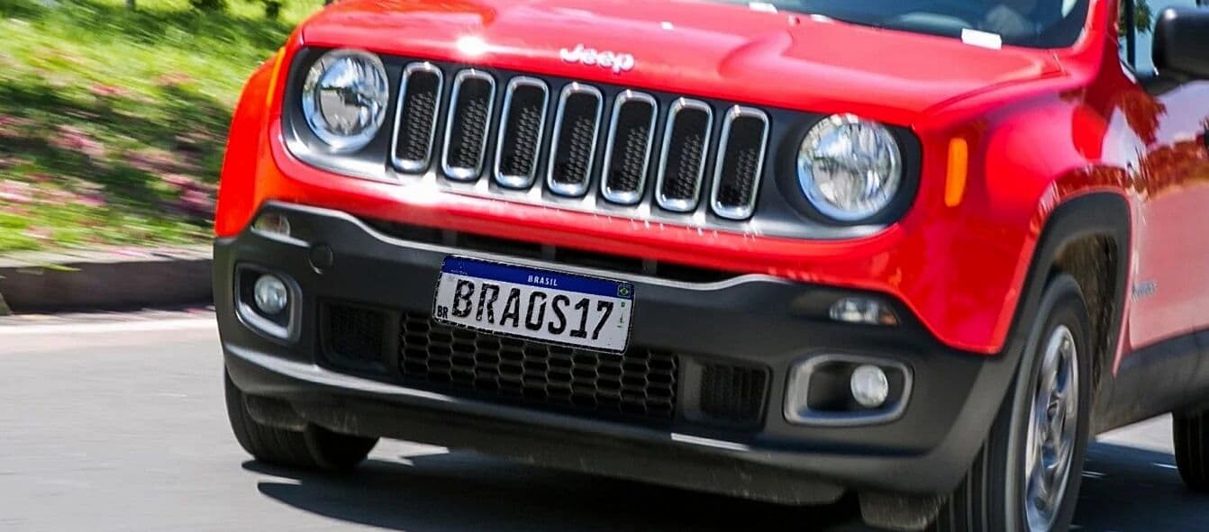 Placas padrão Mercosul devem começar a ser usadas na Paraíba a partir de 11 de novembro
