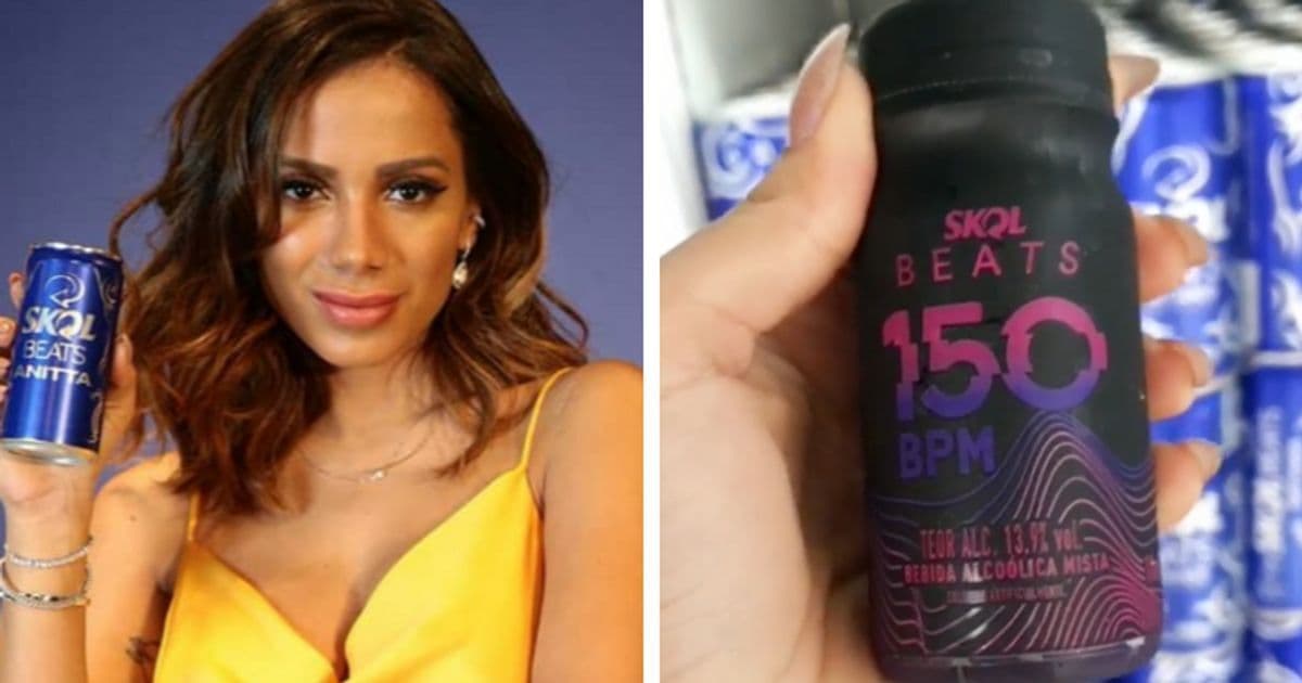 Anitta e Ambev lançam nova Skol BEATS com teor alcoólico de 13,9%