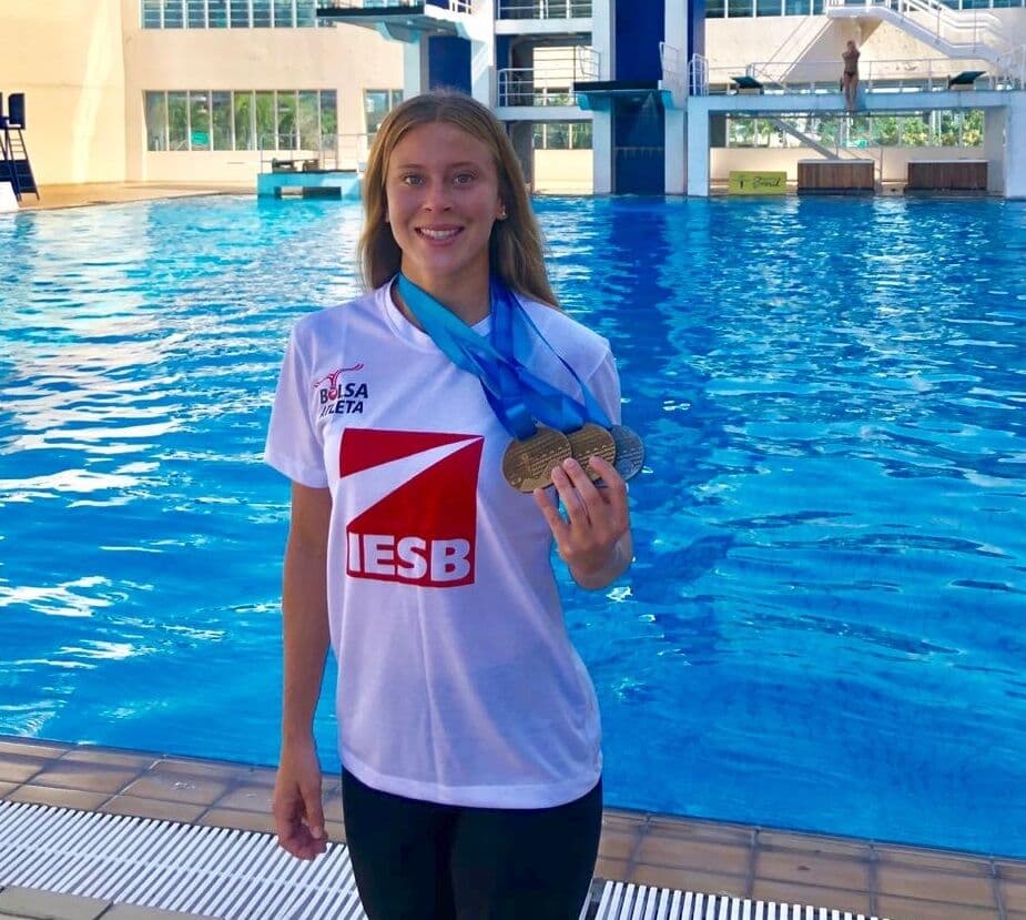 Paraibana Luana Lira conquista três medalhas em competição nacional