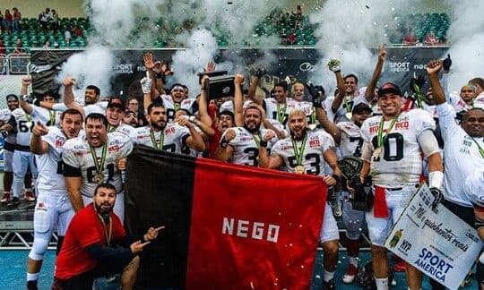 João Pessoa Espectros é apontado como melhor time de futebol americano do Brasil