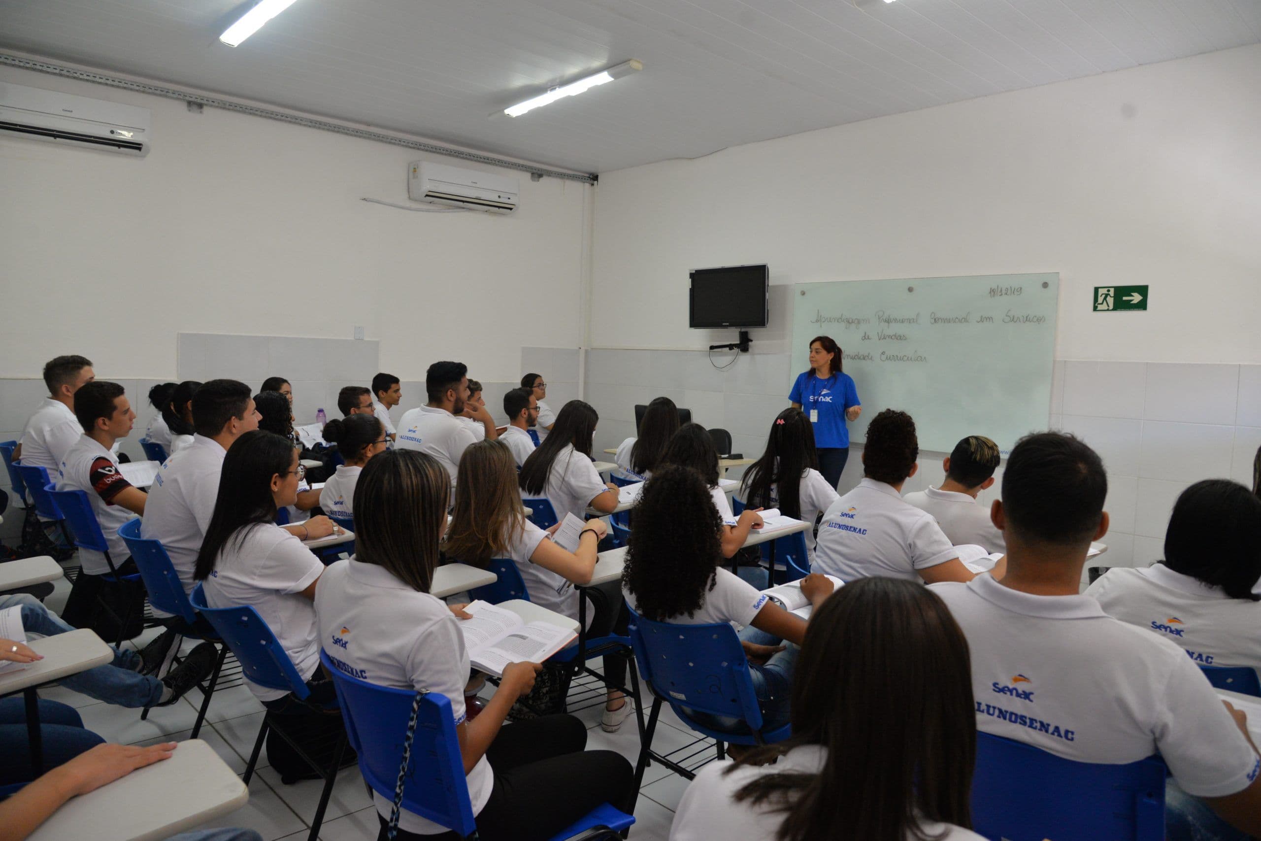 Senac abre mais de 2.800 vagas para cursos profissionalizantes na Paraíba