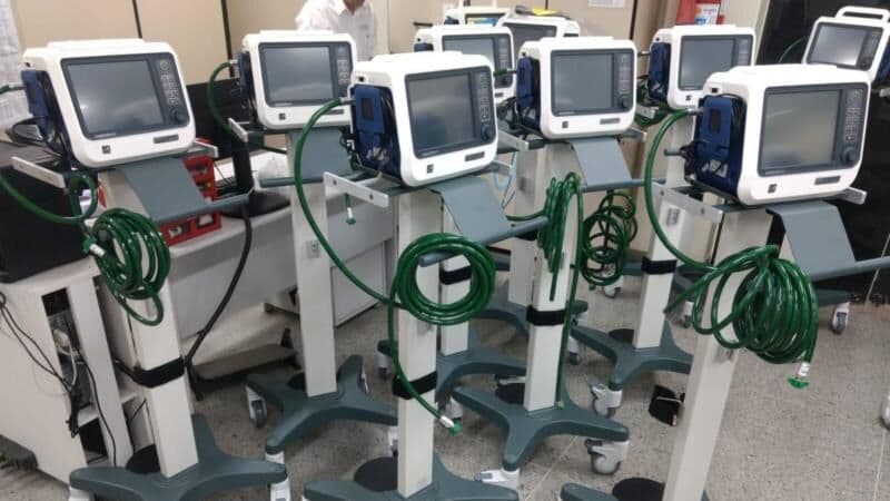Brasil envia ventiladores pulmonares e máscaras à Itália