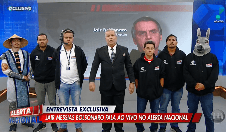 RedeTV! bate recorde de audiência durante entrevista de Sikêra Jr. a Jair Bolsonaro