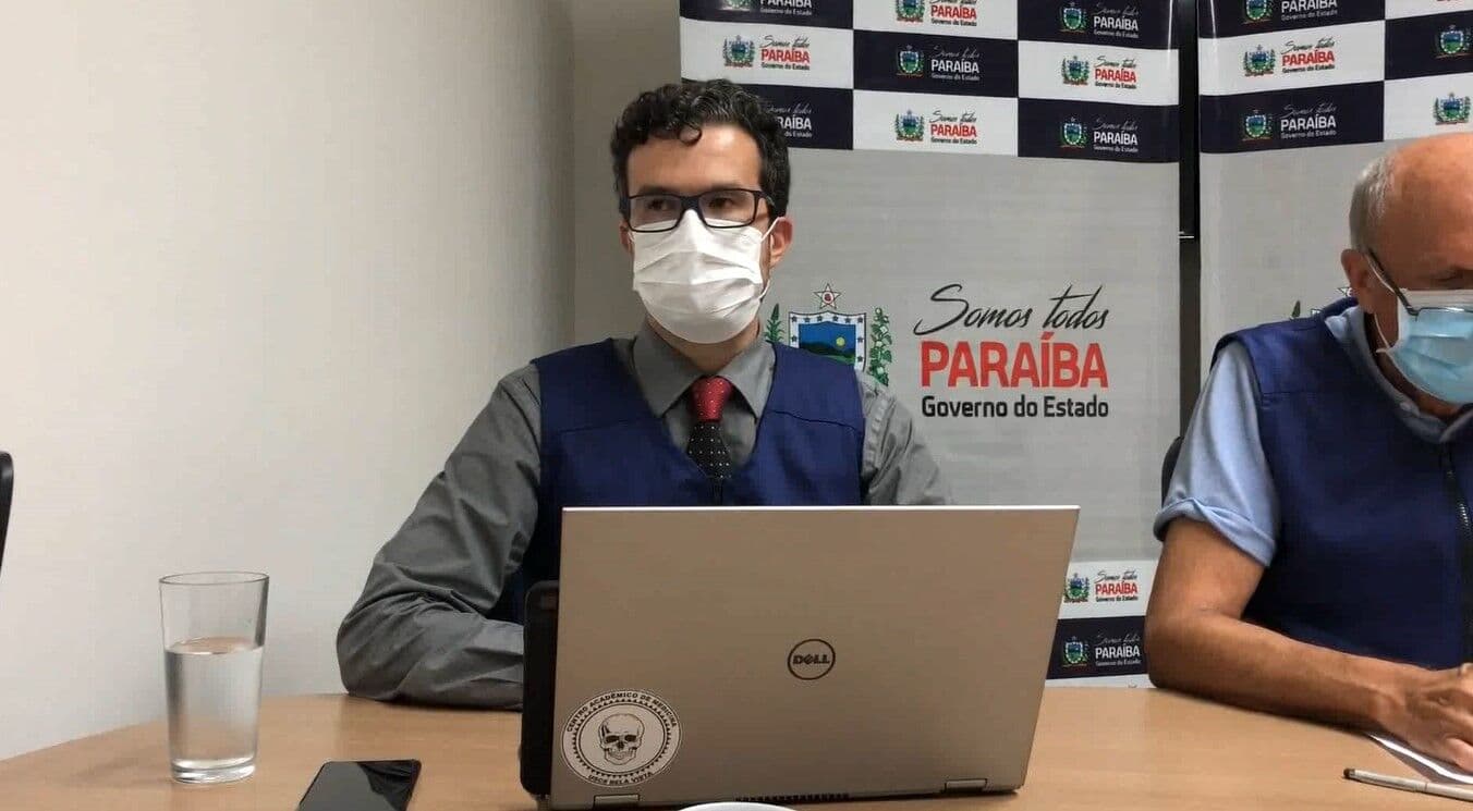 Pico de covid-19 na Paraíba deve ocorrer entre os dias 20 e 30 de abril, diz secretário