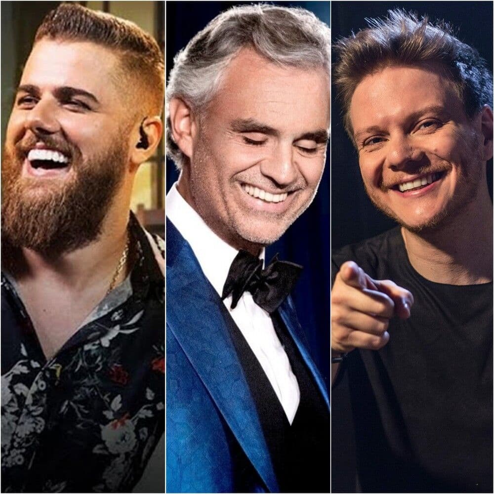 Michel Teló, Andrea Bocelli e Zé Neto e Cristiano fazem lives neste domingo de Páscoa