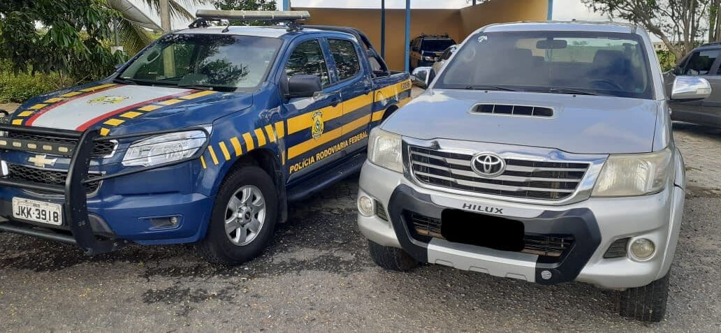 Polícia Rodoviária Federal recupera veículo de luxo com placa clonada na Paraíba