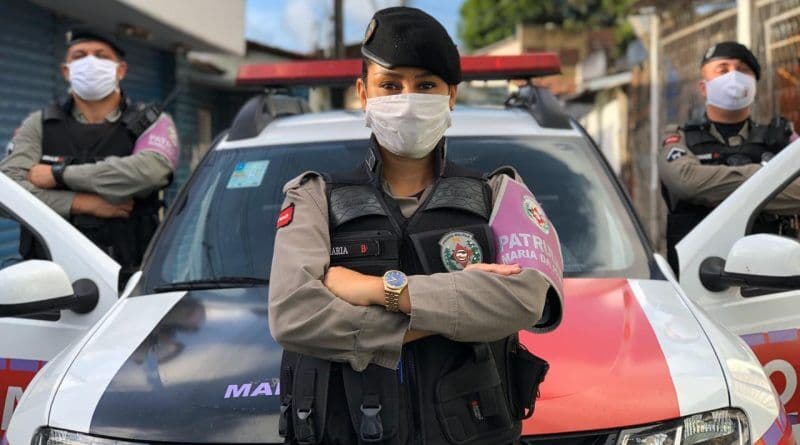 Patrulha Maria da Penha amplia plantão para regime de 24h para atender mulheres vítimas de violência durante quarentena