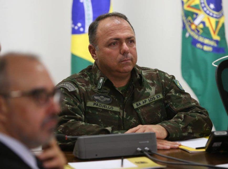 Teich anuncia general Eduardo Pazuello como novo número 2 do Ministério da Saúde