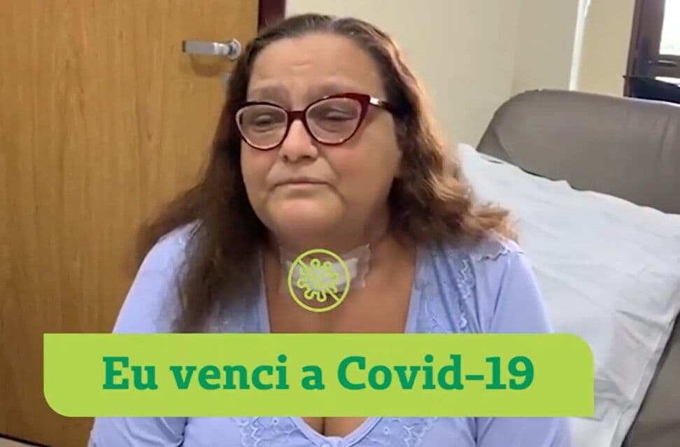 Médica cooperada da Unimed, Moema Moreira, vence Covid-19 e recebe alta do hospital