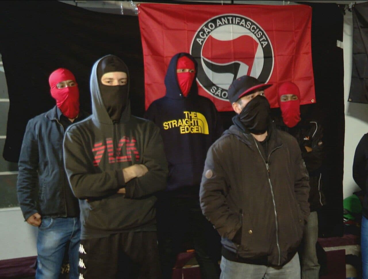 Em entrevista à CNN, integrantes do Antifas dizem: 'Podemos usar de violência'