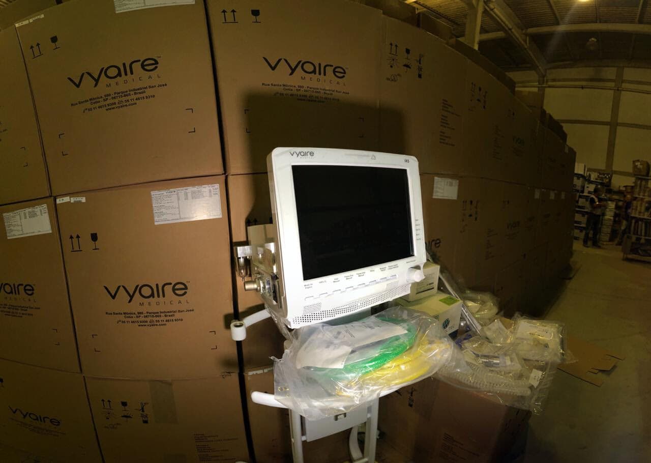 Governador anuncia distribuição de ventiladores pulmonares a unidades de saúde em nove cidades da Paraíba para tratamento da covid-19