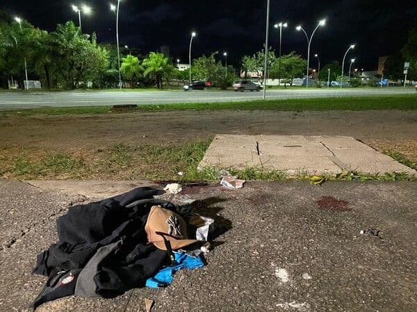 Pai e filhos ficam feridos após cair de viaduto; bebê sofre várias fraturas