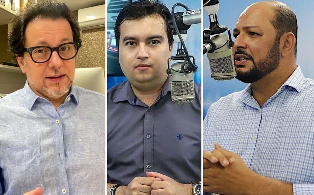 Ruy Dantas, Paulo Neto e Fábio Bernardo estreiam novo programa ao meio-dia, na 89 Rádio Pop