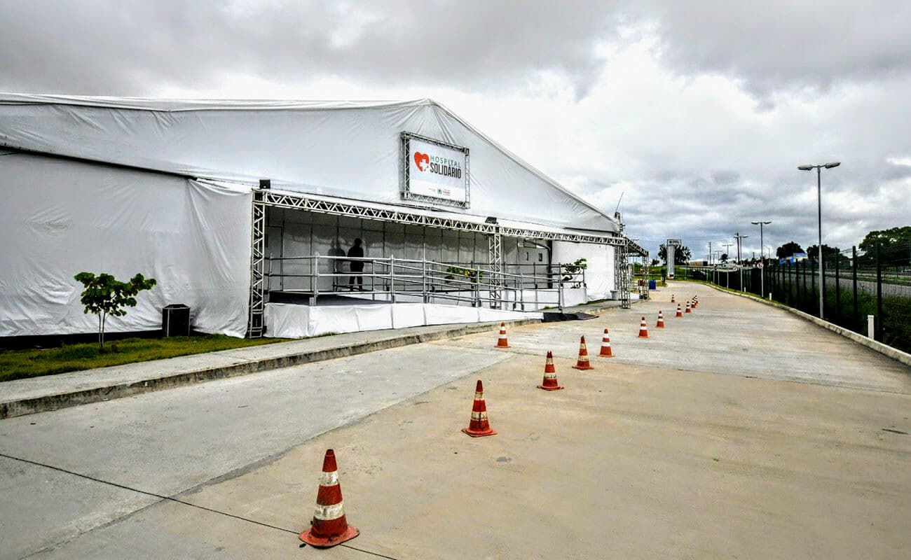 Covid-19: Secretário anuncia que hospital de campanha de Santa Rita será fechado nesta segunda-feira