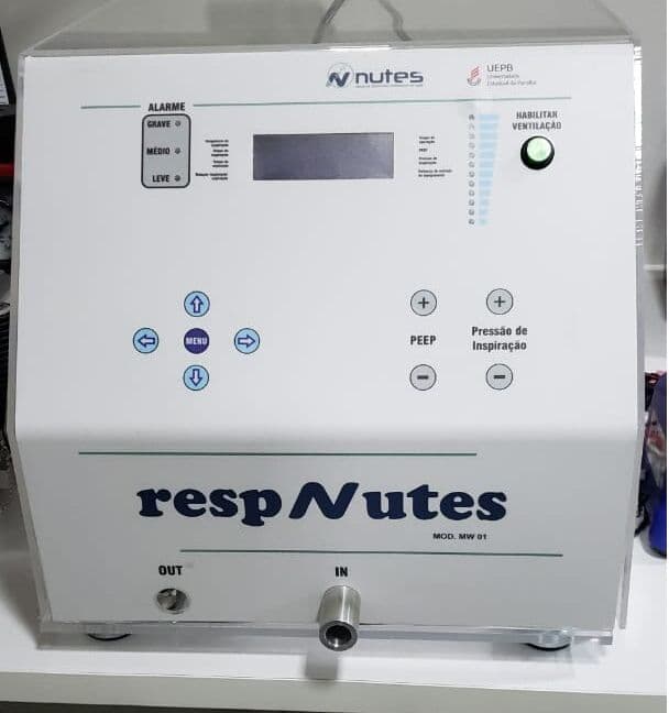 Pesquisa da Paraíba desenvolve ventilador pulmonar inovador, mais funcional e acessível