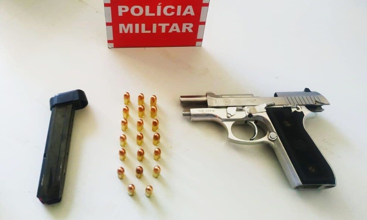 Polícia Militar prende suspeito com arma e munições no Sertão da Paraíba
