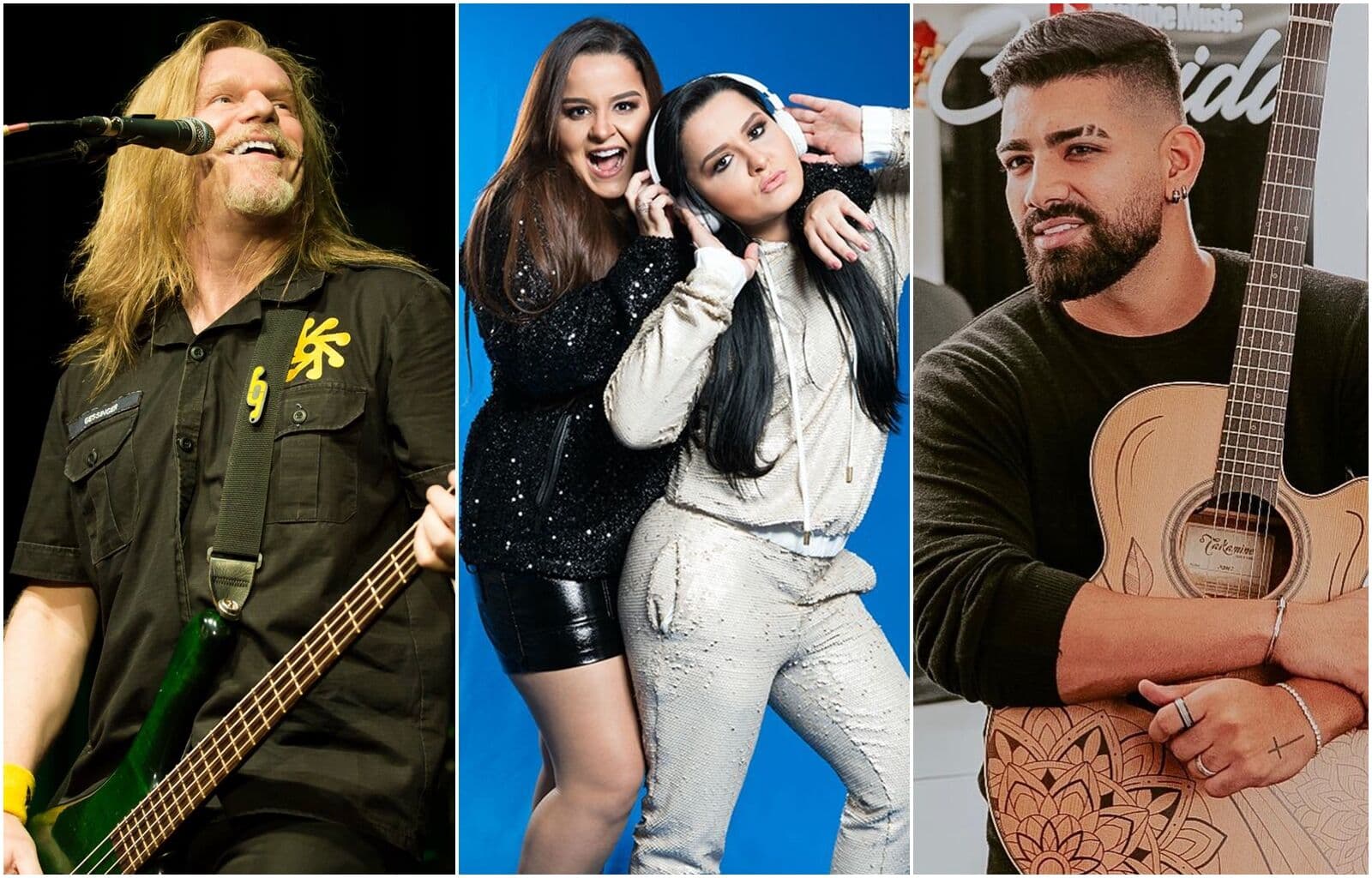 Edson Lima, Walkyria Santos e Yasmin Santos fazem lives nesta sexta; confira programação completa