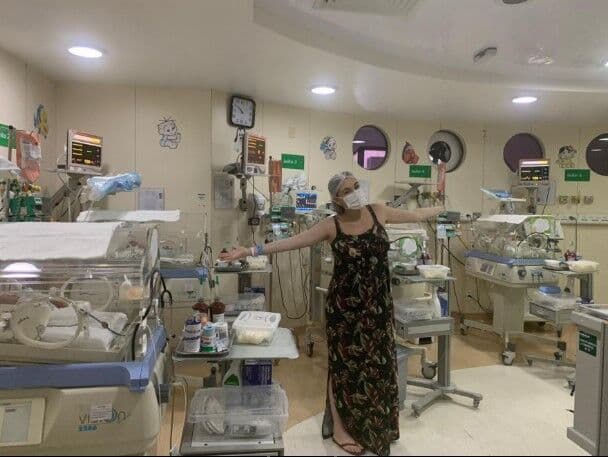 Com assistência de 12 profissionais, mulher dá a luz quadrigêmeos em hospital de João Pessoa