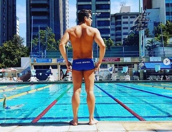 'Estou deixando as piscinas e pendurando a minha sunga', revela paraibano Kaio Márcio ao anunciar aposentadoria