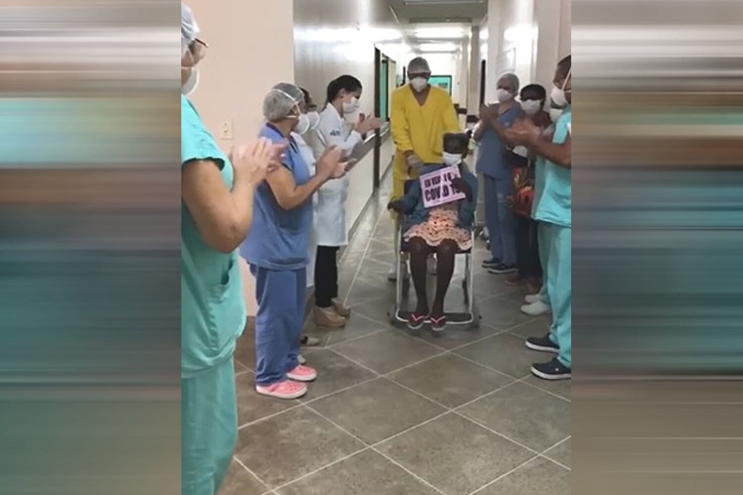 Idosa de 103 anos tem alta após 20 dias internada com Covid-19 em João Pessoa