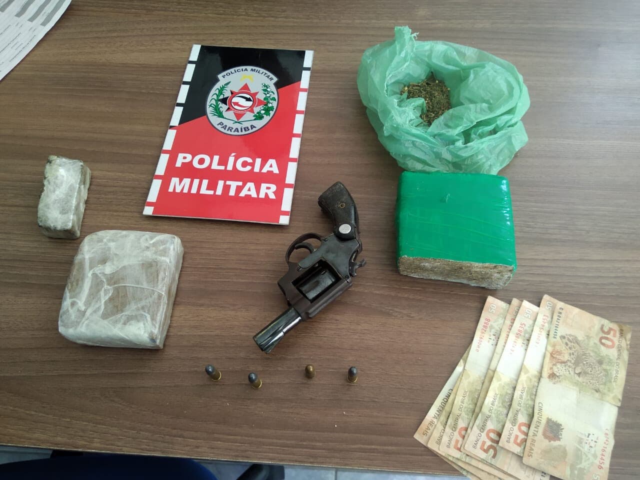 Suspeitode tráfico de drogas e posse ilegal de arma é preso em Campina Grande