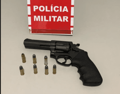 Operação da Polícia Militar apreende arma de fogo e munições em Solânea