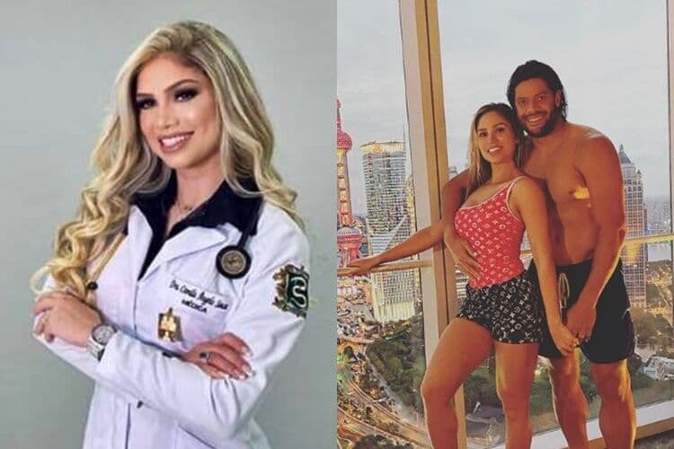 Hulk exibe orgulhoso noiva Camila Ângelo em fotos para formatura de Medicina