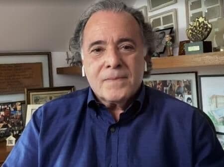 Tony Ramos recebe alta do Hospital Samaritano, no Rio