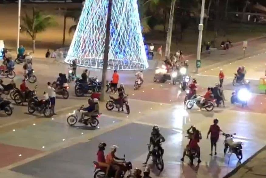 Após invasão no Largo de Tambaú, Batalhão de Trânsito apreende motocicletas na orla de João Pessoa