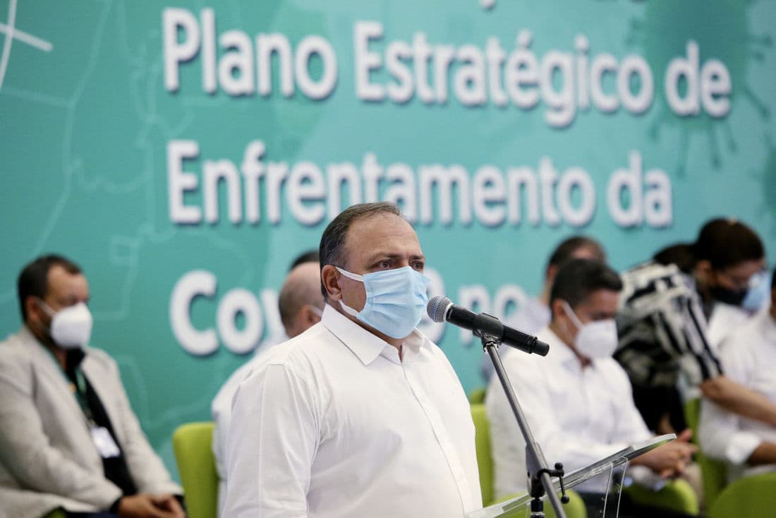 Vacinas chegarão aos estados em três ou quatro dias após aval da Anvisa, diz Pazuello