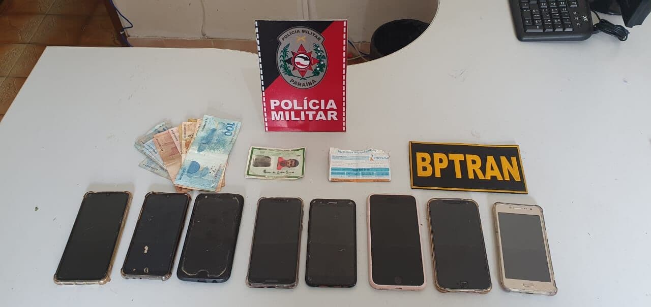 Homem é preso acusado de envolvimento em vários assaltos no Litoral Sul da Paraíba