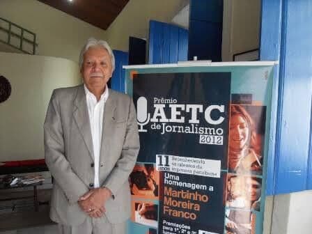 Jornalista Martinho Moreira Franco morre aos 74 anos, em João Pessoa
