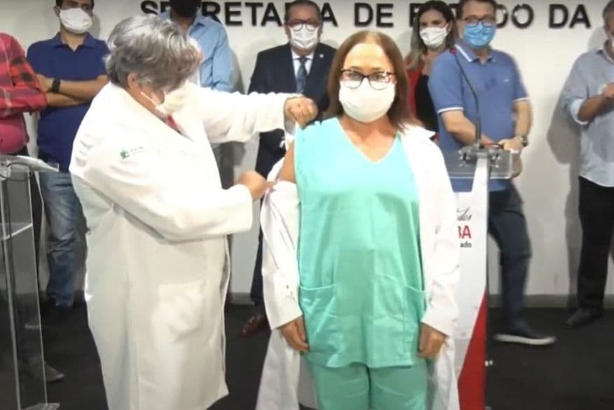 Mais de três mil trabalhadores da saúde já foram vacinados contra Covid-19 em João Pessoa