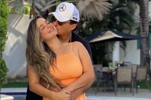 Esposa de Vicente Nery comemora melhora do cantor: ''te esperamos em casa''