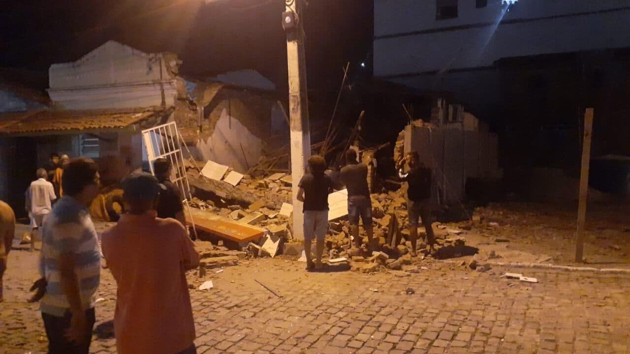 Bandidos explodem agência do Banco Bradesco na Paraíba