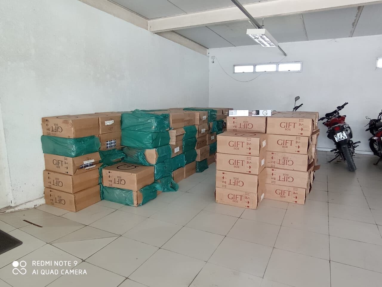 Carga com 370 mil maços de cigarros contrabandeados é apreendida na Paraíba