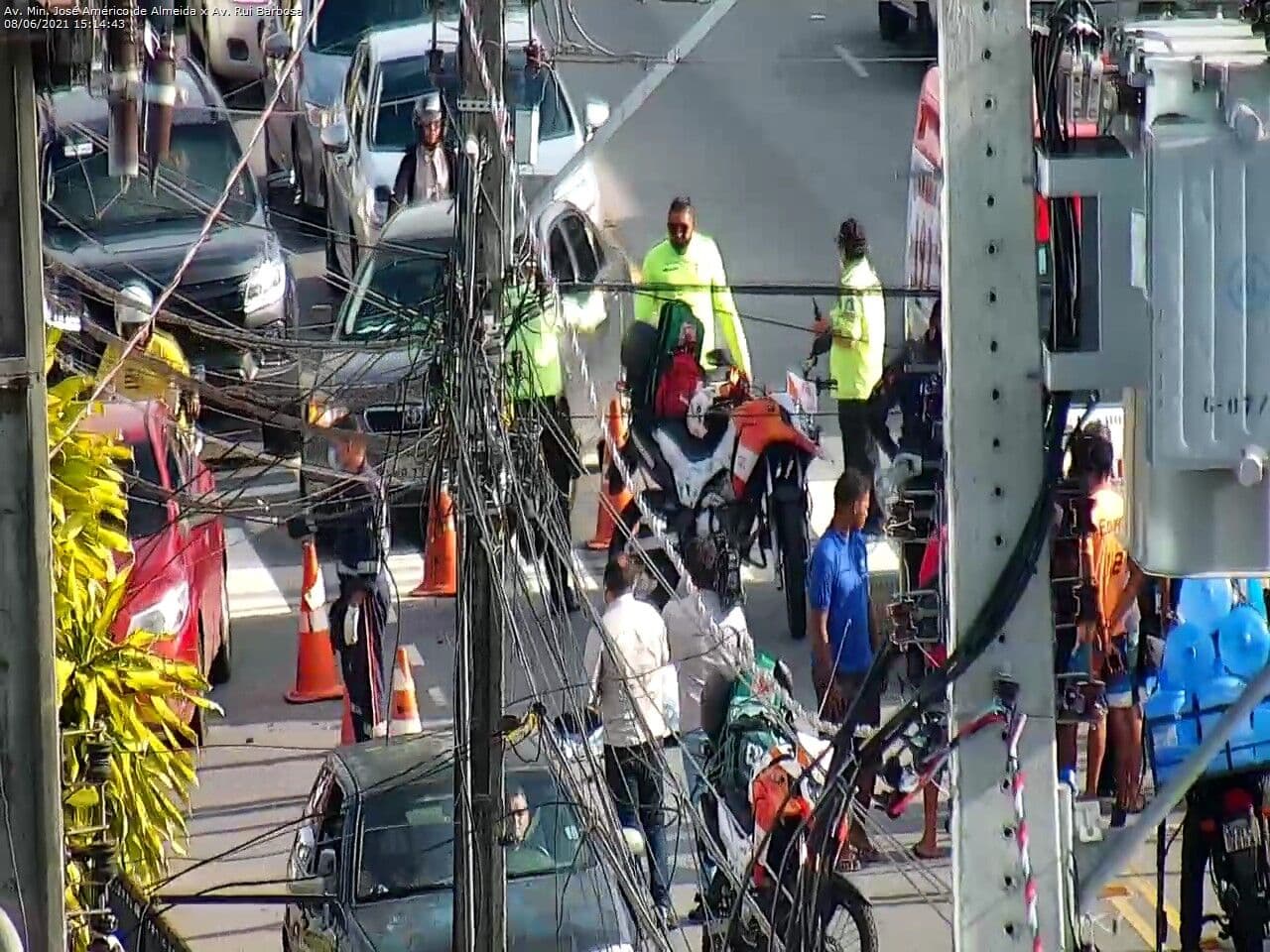 Motociclista morre após ser atingido por carro no bairro da Torre, em João Pessoa