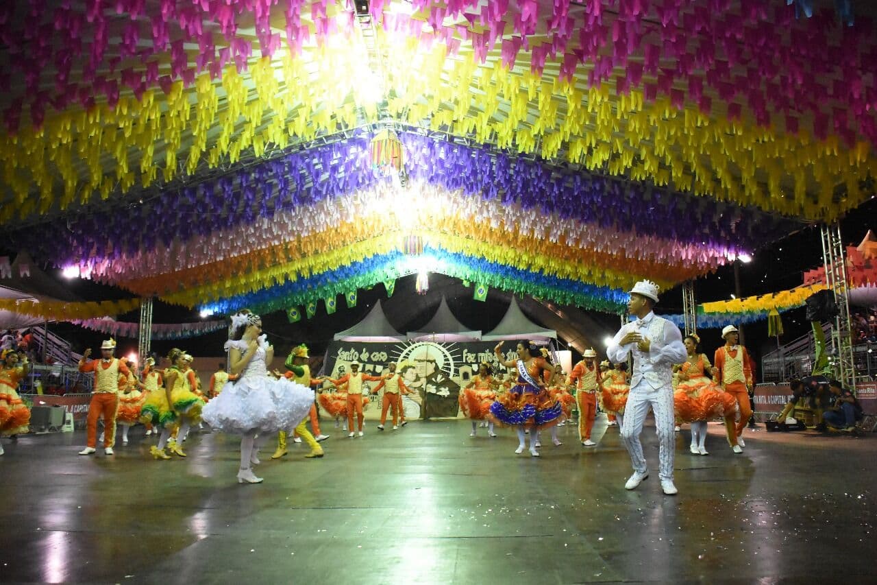Concurso de quadrilhas juninas acontece em Santa Rita