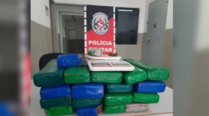 Suspeito de tráfico de drogas é preso com 19 quilos de maconha na Paraíba