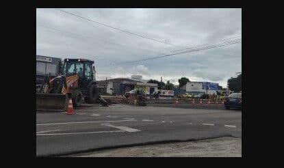 Rotatória do José Américo é desativada e Semob-JP reforça que condutores redobrem atenção ao transitar no local