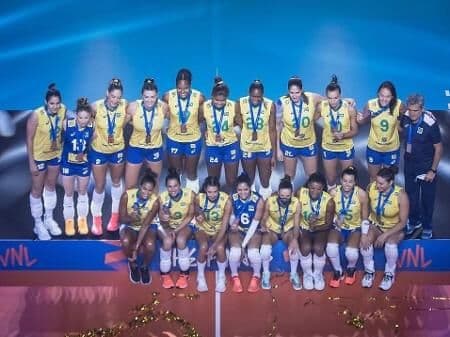 Seleção brasileira feminina de vôlei é convocada para as Olimpíadas