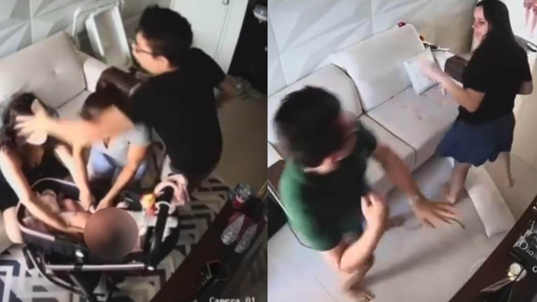 Mulher que aparece em vídeo de DJ Ivis agredindo Pamella Holanda é a mãe da vítima