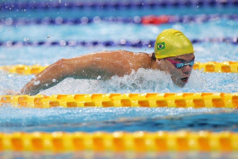 Brasil ganha primeiras medalhas de ouro e prata na natação nas Paralimpíadas de Tóquio