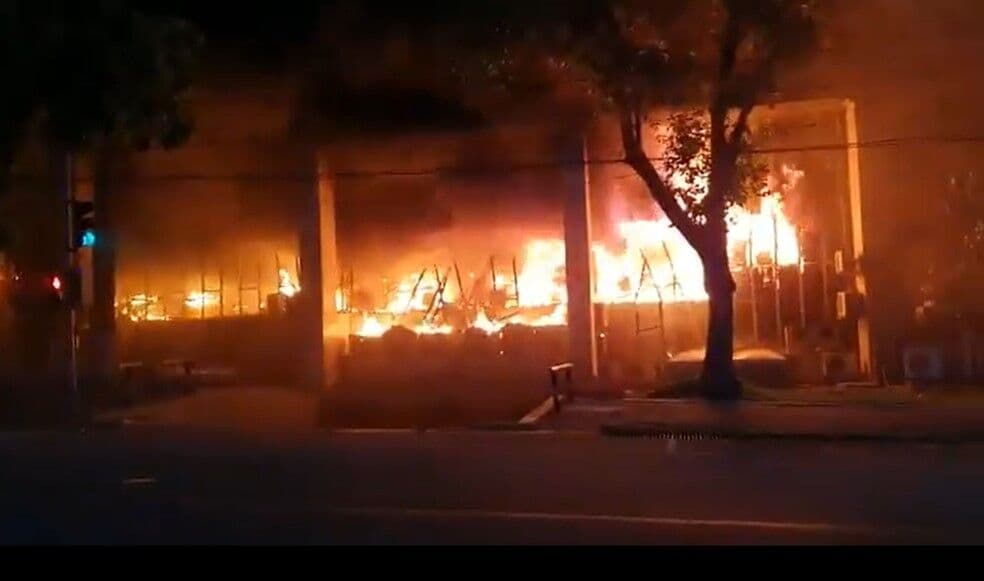 Incêndio atinge sede do Tribunal de Justiça do Ceará